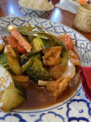 The close-up 🤤   at Bangkok Thai Cuisine  in Plymouth