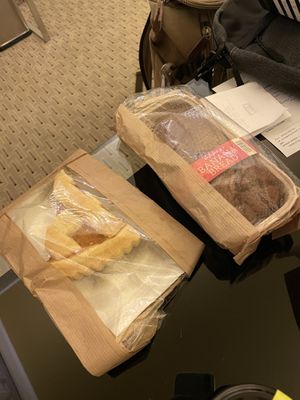 Pastries  at World Vegan in Prague