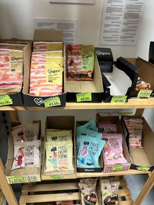 Vegan Candy and chocolate  at World Vegan in Prague
