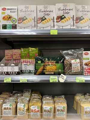 Products  at World Vegan in Prague