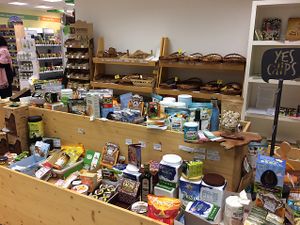 snack foods at World Vegan in Prague