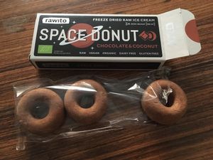 Vegan freeze dried ice cream made in Czechia! at World Vegan in Prague