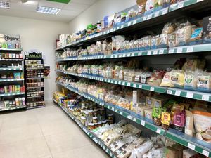 inside at World Vegan in Prague