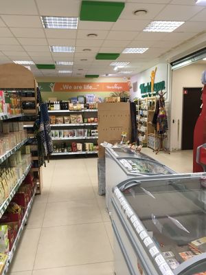 Interior  at World Vegan in Prague