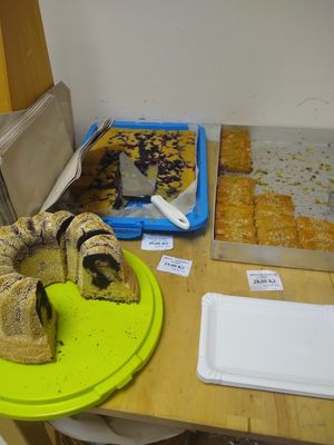 Bakery at World Vegan in Prague