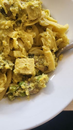 Cauliflower pasta at Wholefoods in Clayton