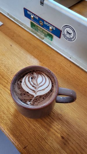 Hot chocolate large size at Wholefoods in Clayton