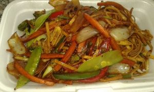 Sweet 'n Sour Asian Stir Fried Vegetables & Noodles. at Vegan To Order in Windhoek