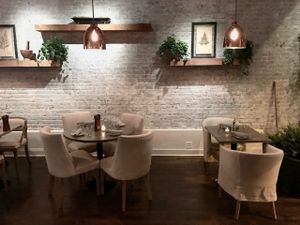 Lovely Decor at Divya's Kitchen in New York City