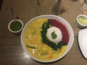 Vegetable Curry at Divya's Kitchen in New York City