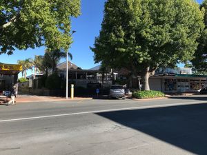 Outside at Abracadabra Cafe & Bar in Rotorua