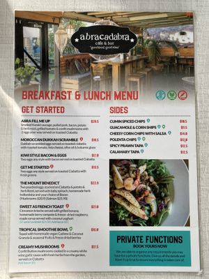   at Abracadabra Cafe & Bar in Rotorua