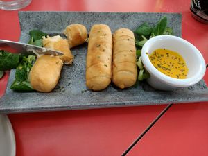 Tequeños at Sanissimo - Principe Pio in Madrid