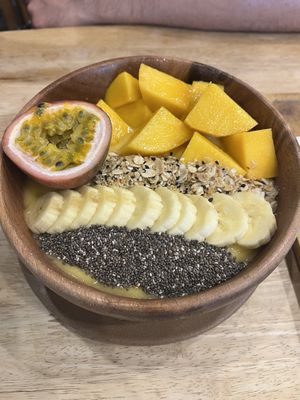 Mango smoothie bowl   at The Mango Garden in Koh Phi Phi