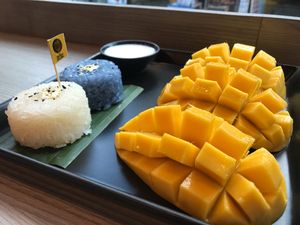 Mango sticky rice  at The Mango Garden in Koh Phi Phi