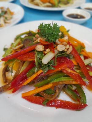 Salad at Vegan Family Restaurant in Ho Chi Minh City