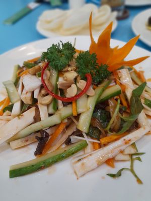 Salad at Vegan Family Restaurant in Ho Chi Minh City
