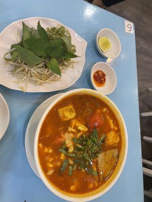 Bun Rieu (55k)   at Vegan Family Restaurant in Ho Chi Minh City
