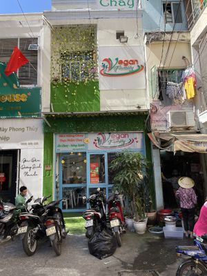 From outside  at Vegan Family Restaurant in Ho Chi Minh City