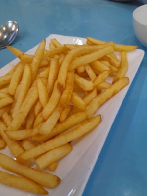 Fries yummy at Vegan Family Restaurant in Ho Chi Minh City