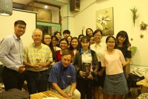 place to gather
place to learn at Vegan Family Restaurant in Ho Chi Minh City