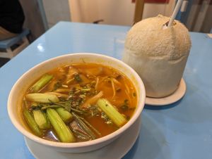 Soup at Vegan Family Restaurant in Ho Chi Minh City