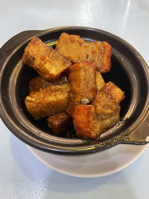 V Pork belly (the best)  at Vegan Family Restaurant in Ho Chi Minh City