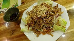Love salad! So fresh! at Vegan Family Restaurant in Ho Chi Minh City