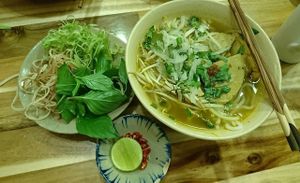 My favorite Pho!!!! Love it! at Vegan Family Restaurant in Ho Chi Minh City