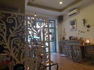interior at Vegan Family Restaurant in Ho Chi Minh City