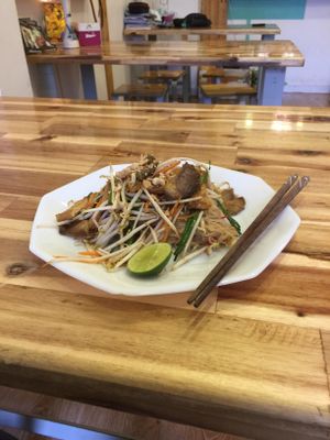 Phad Thai at Vegan Family Restaurant in Ho Chi Minh City