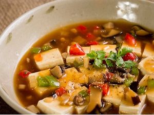 Sichuan Tofu at Vegan Family Restaurant in Ho Chi Minh City