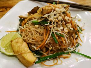 Pad Thai at Vegan Family Restaurant in Ho Chi Minh City