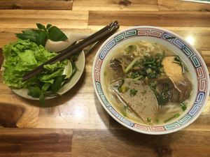 Pho Hanoi at Vegan Family Restaurant in Ho Chi Minh City