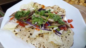 nice taco at Vegan Family Restaurant in Ho Chi Minh City