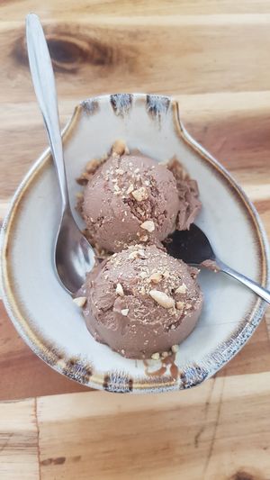 Choc ice cream at Vegan Family Restaurant in Ho Chi Minh City