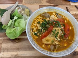 Ban rieu  at Vegan Family Restaurant in Ho Chi Minh City