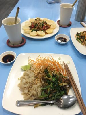 Pad Thai to die for  at Vegan Family Restaurant in Ho Chi Minh City