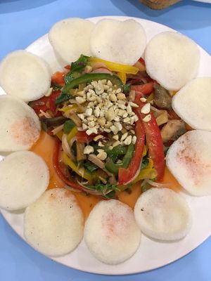 salad at Vegan Family Restaurant in Ho Chi Minh City