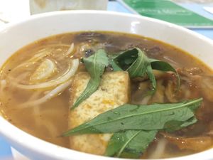 Bun hue at Vegan Family Restaurant in Ho Chi Minh City
