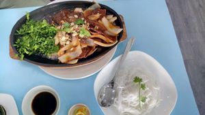 Vegan Beef Dish at Vegan Family Restaurant in Ho Chi Minh City