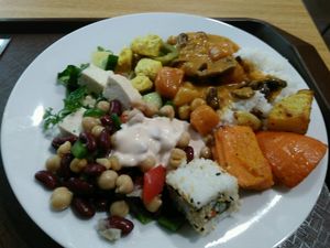 Lunch - 165 ,- at Veganio in Prague