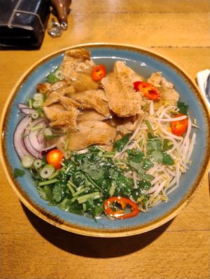 Pho at Veganio in Prague