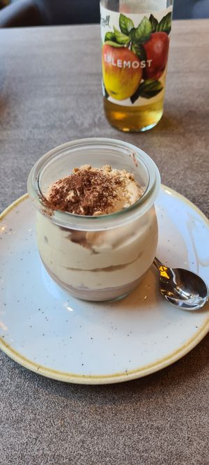 Chocolate Peanut Mousse at Nordvegan in Oslo