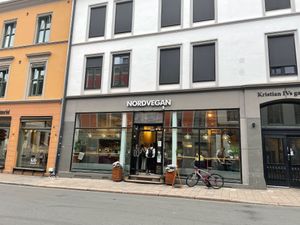 Street view  at Nordvegan in Oslo