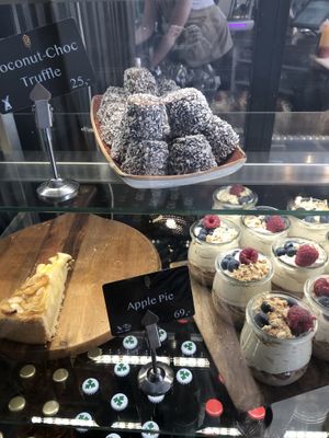 Some of the desserts   at Nordvegan in Oslo