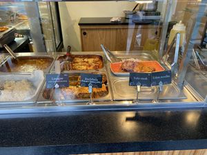 Warm dishes   at Nordvegan in Oslo