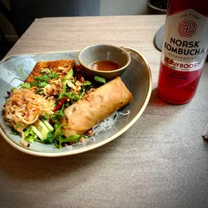 Nice vegan place in the center of Oslo! at Nordvegan in Oslo