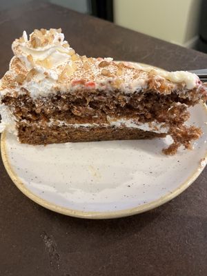 Carrot cake   at Nordvegan in Oslo