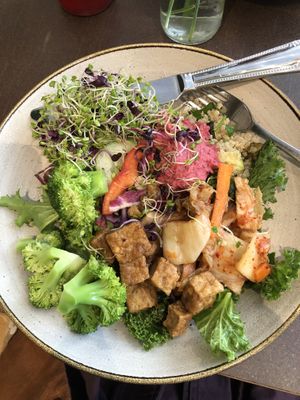 Rainbow bowl  at Nordvegan in Oslo